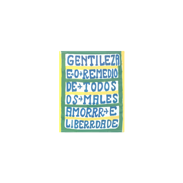 SVG Gentileza wall writing 3