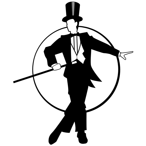 SVG Gentleman039s silhouette