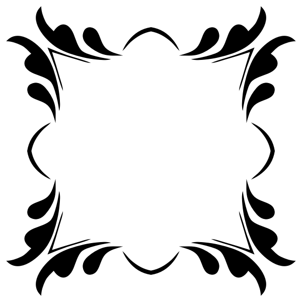 SVG Geometric cadre