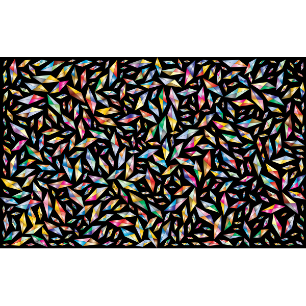 SVG Geometric diamonds in color