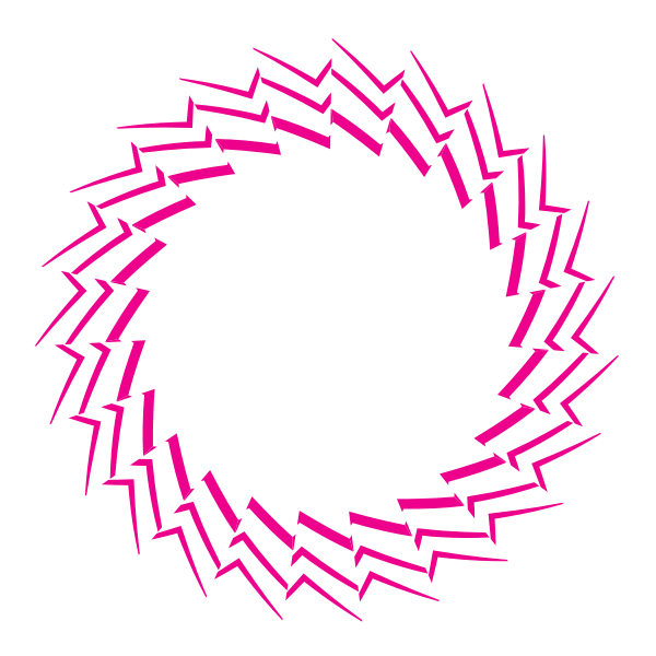 SVG Geometric shape design element