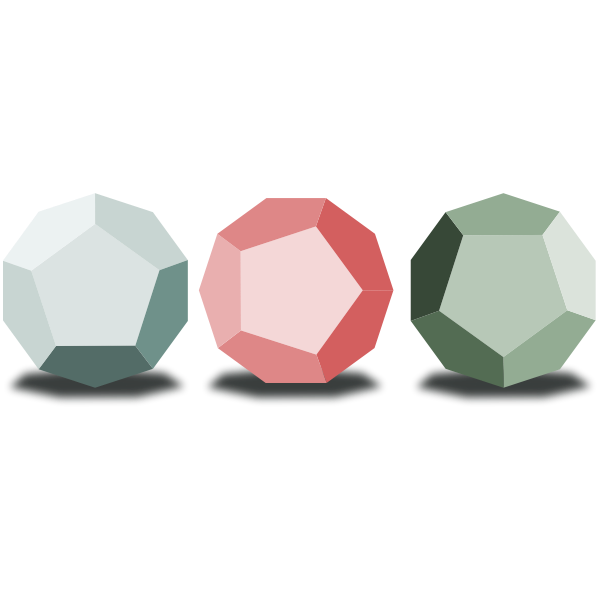 SVG Geometric Solids