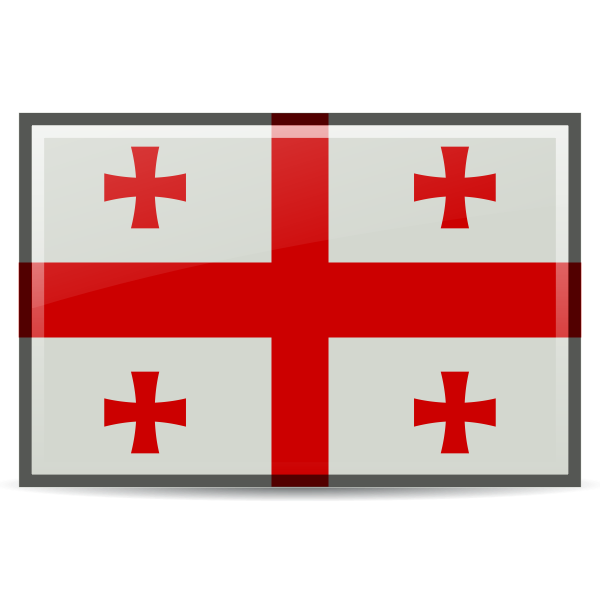 SVG Georgia flag