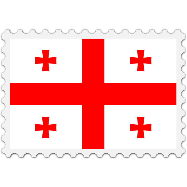 SVG Georgia flag image