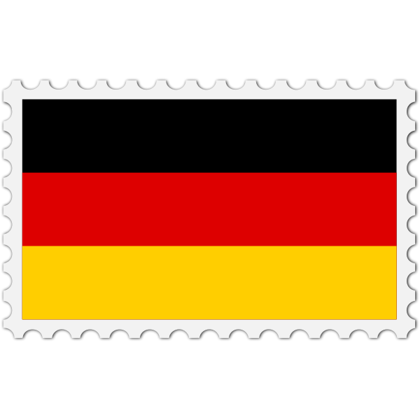 SVG German flag image