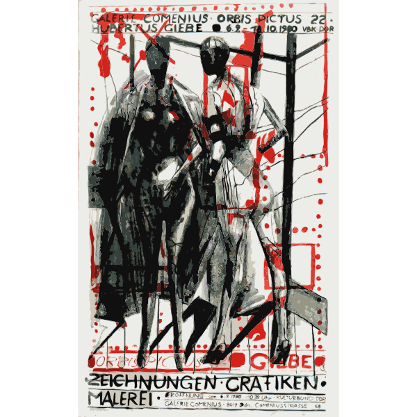 SVG German gallery poster