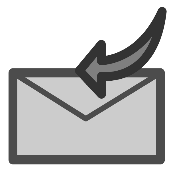 SVG Get email icon