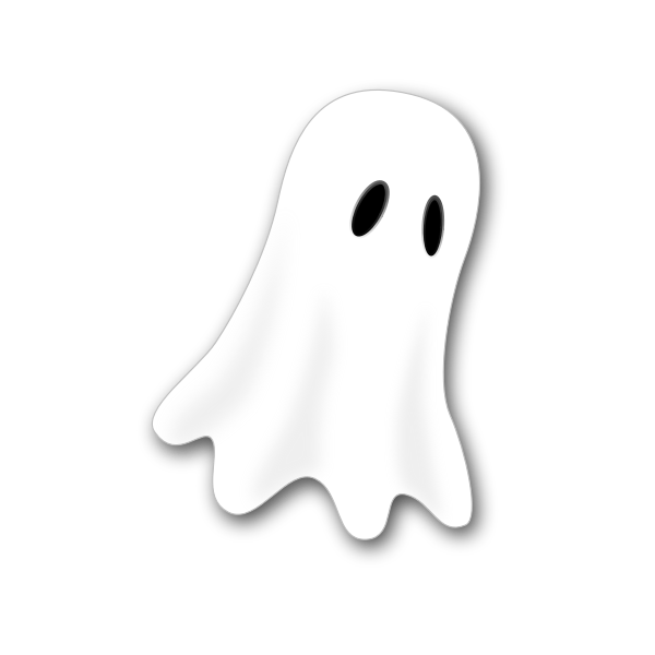 SVG Ghost mask vector image