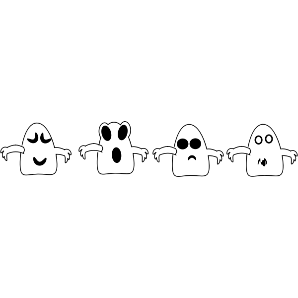 SVG ghosts