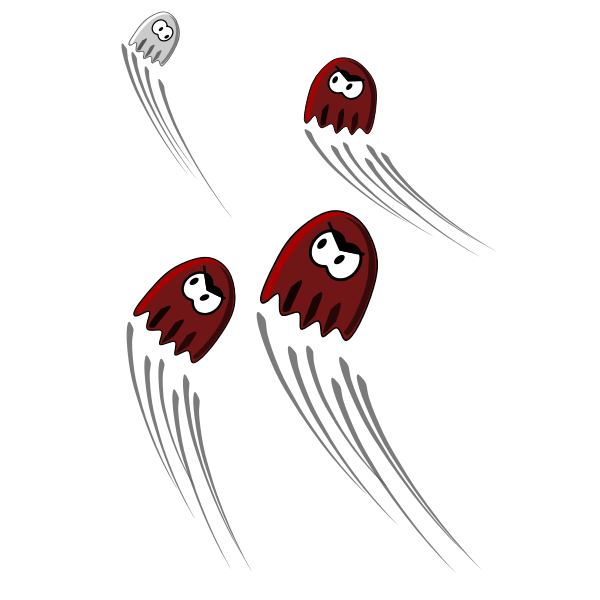 SVG Ghosts avatars