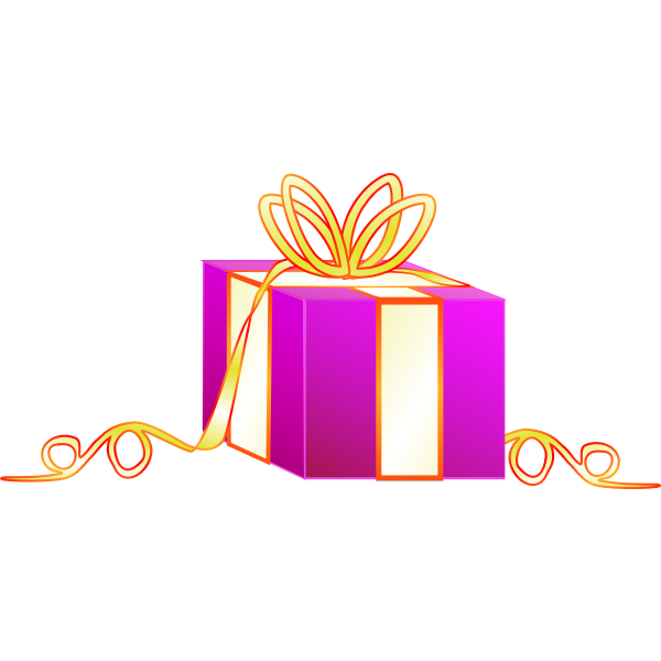 SVG Gift vector image