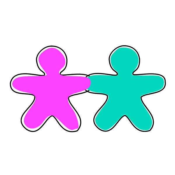 SVG Gingerbread couple
