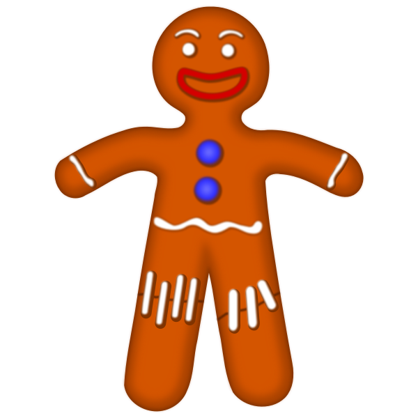 SVG Gingerbread image