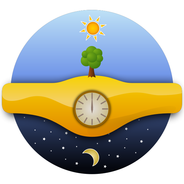 SVG giorno e notte - night and day