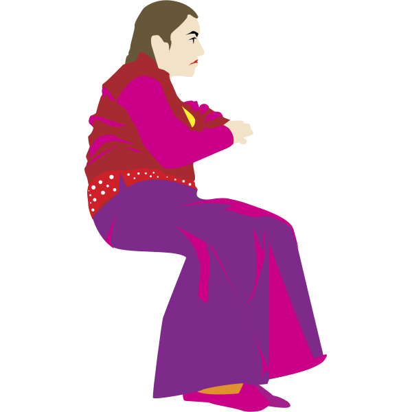 SVG Gipsy lady