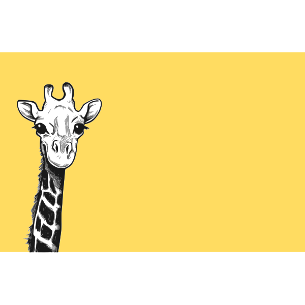 SVG Giraffe by evxan
