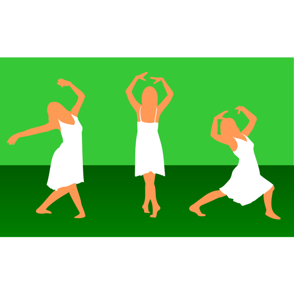SVG Girl dance moves