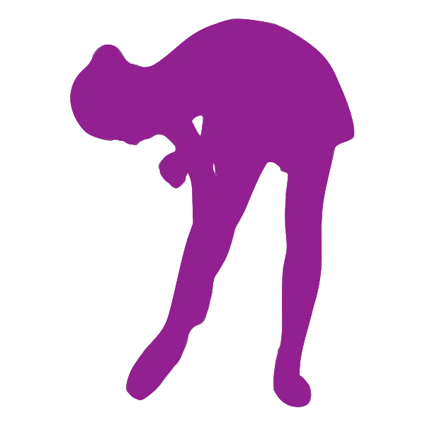 SVG Girl fixing clothes