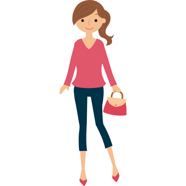 SVG Girl in heels