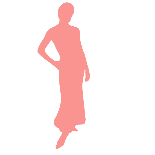 SVG Girl in long skirt