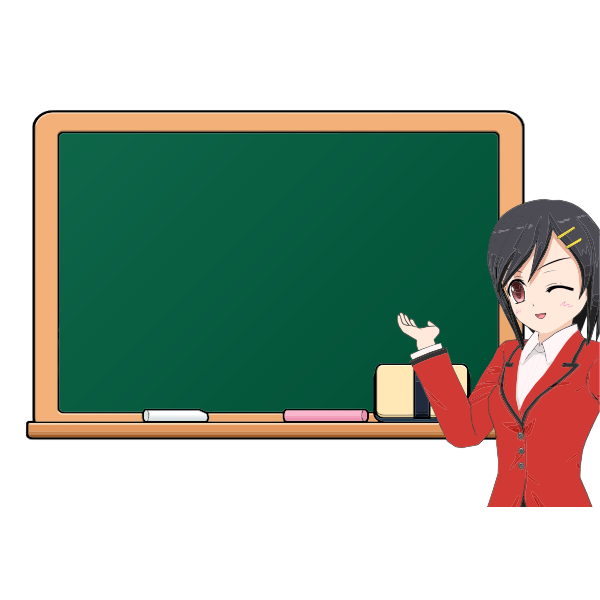 SVG Girl in school