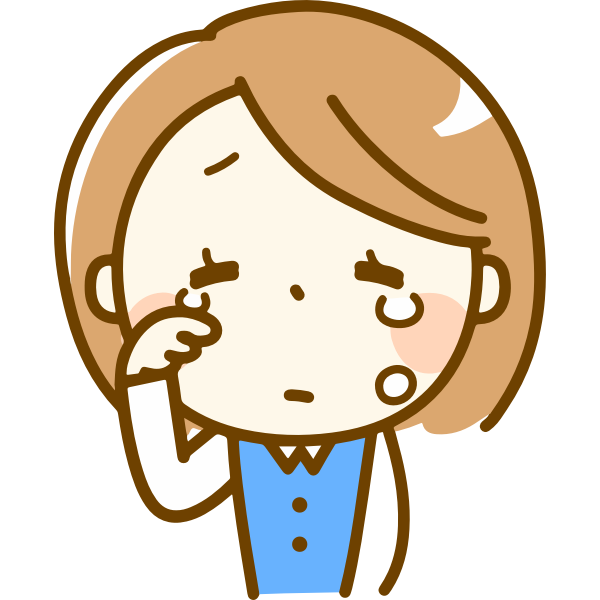 SVG Girl in tears