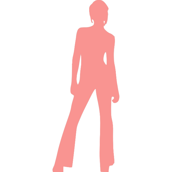 SVG Girl in trousers