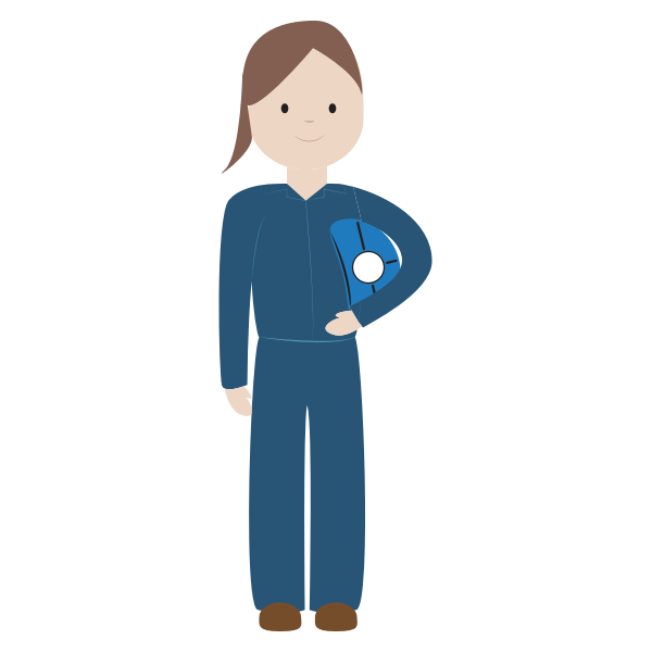 SVG Girl technician