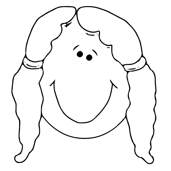 SVG Girlface 2
