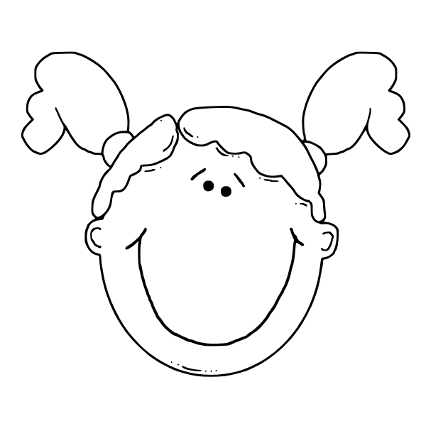 SVG girlface7