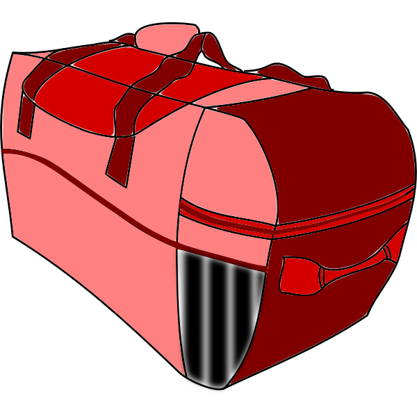 SVG Girly baggage