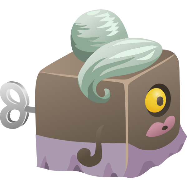 SVG Girly cube toy