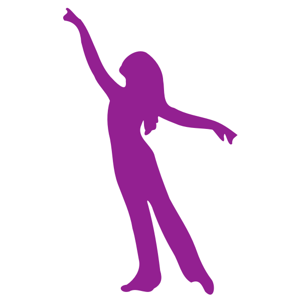 SVG Girly dance image