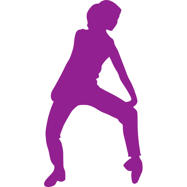 SVG Girly dancing