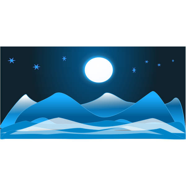 SVG Glacier