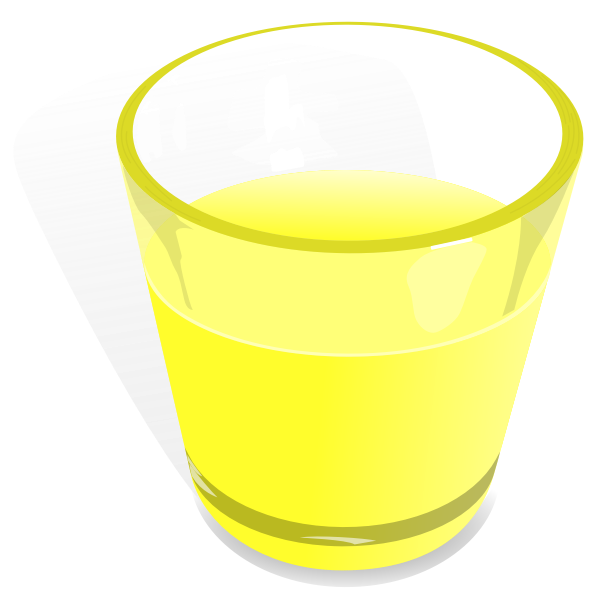 SVG Glass cup