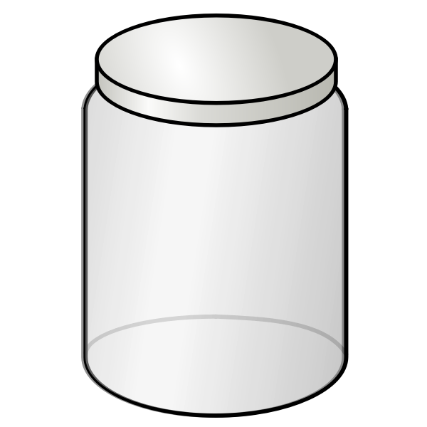 SVG Glass Jar