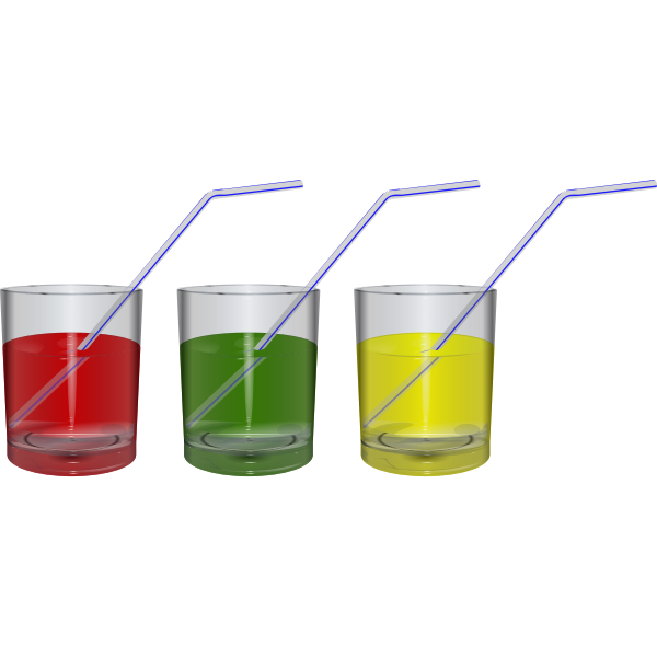 SVG Glass of juice vector iamge