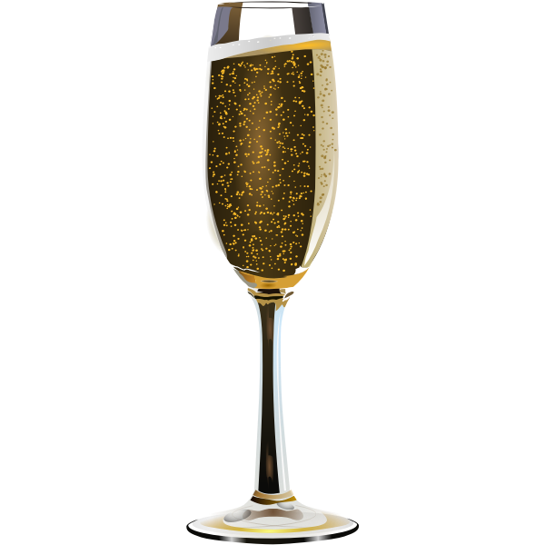 SVG Glass of wine vector graphics