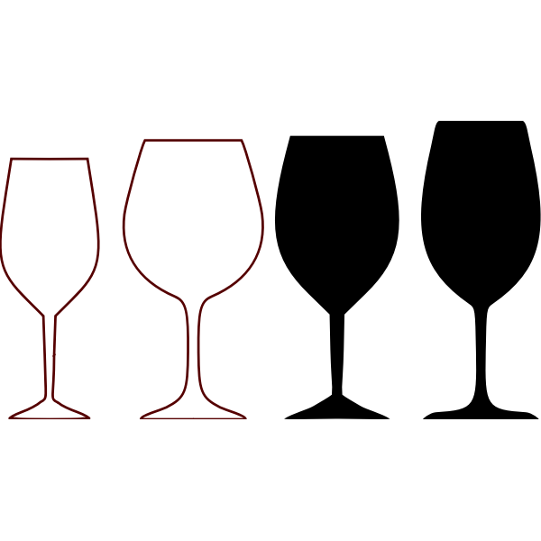 SVG Glass shapes