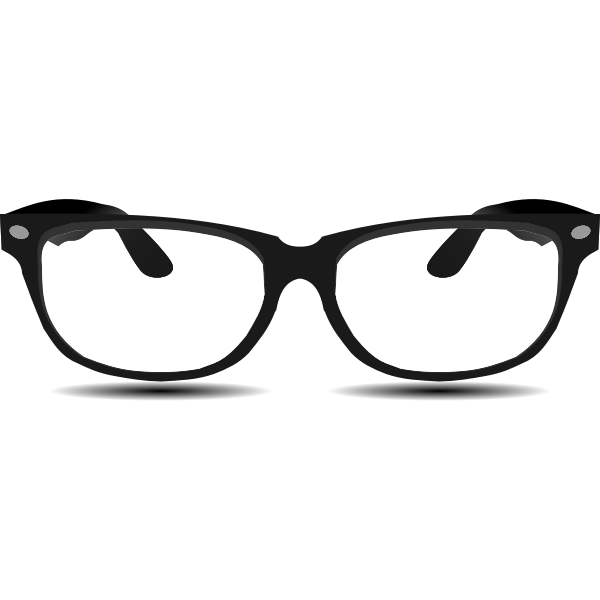 SVG Glasses silhouette