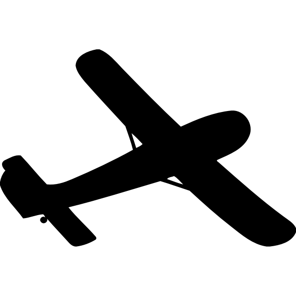 SVG Glider silhouette image