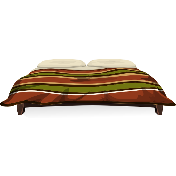 SVG Glitch Simplified Log Cabin Bed