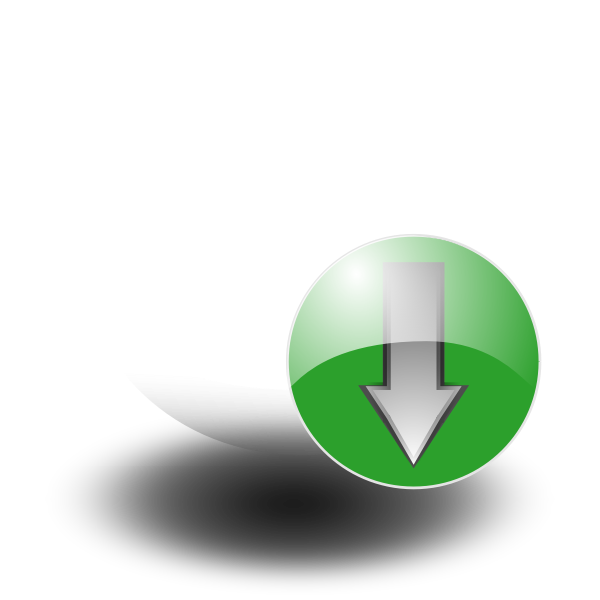 SVG globe bleu avec fleche verte