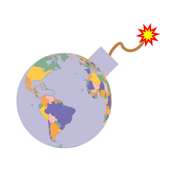 SVG Globe bomb