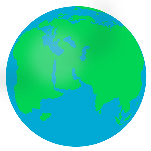 SVG Globe drawing