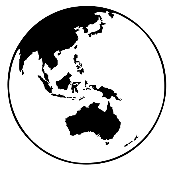 SVG Globe vector graphics