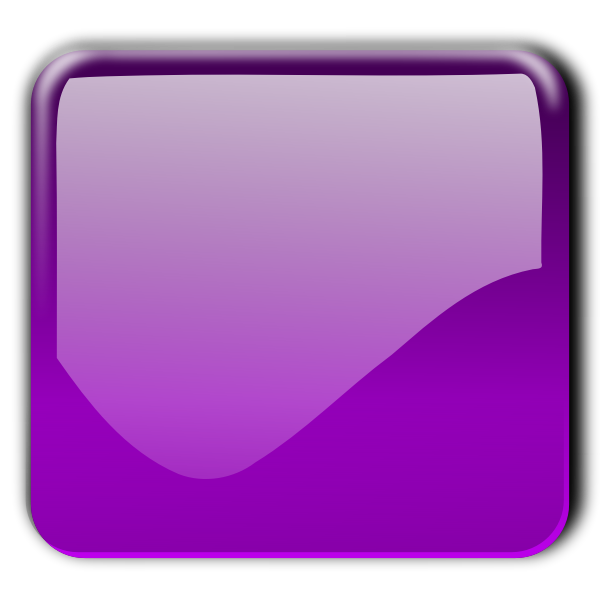 SVG Gloss purple square decorative button vector clip art