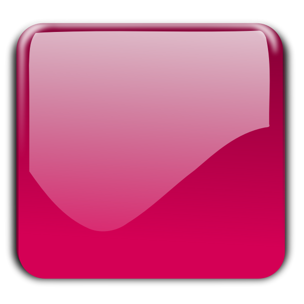 SVG Gloss red square decorative button vector graphics