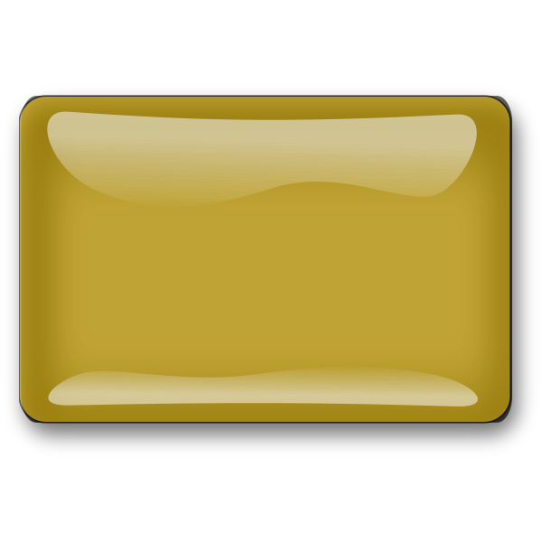 SVG Gloss yellow square button